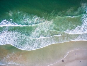Sun-loungers, beach towels