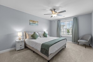 3 dormitorios, tabla de planchar con plancha, wifi y ropa de cama