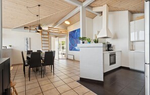 Fridge, microwave, dishwasher, coffee/tea maker
