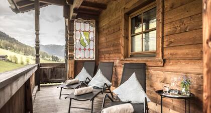 Chalet in panoramic location, 450m to the ski lift