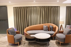 Sitteområde i lobbyen