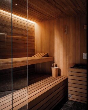 Sauna, hot tub - Bach Boutique Hotel (Sappada)