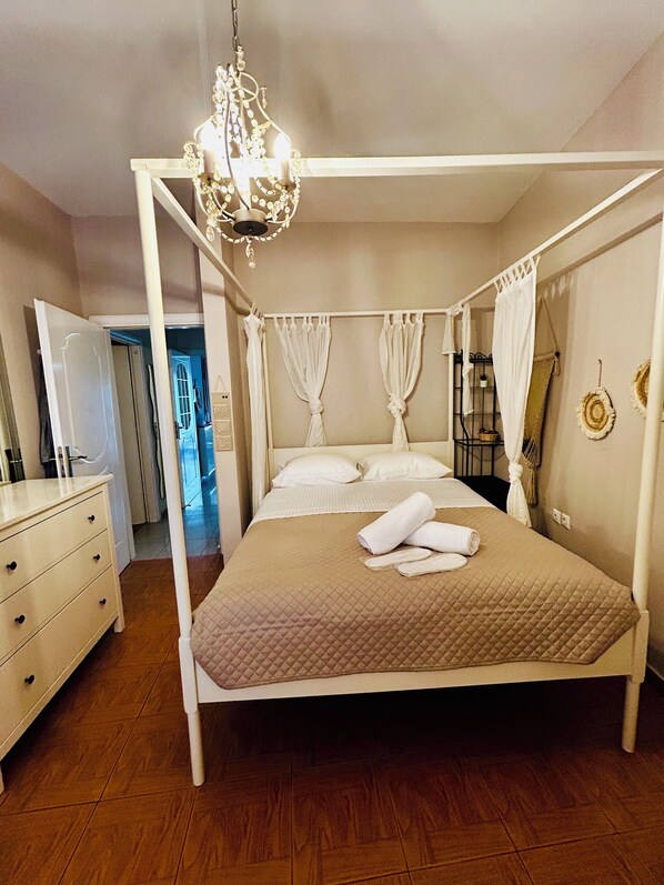 1 makuuhuone, silitysrauta/-lauta, Wi-Fi, vuodevaatteet