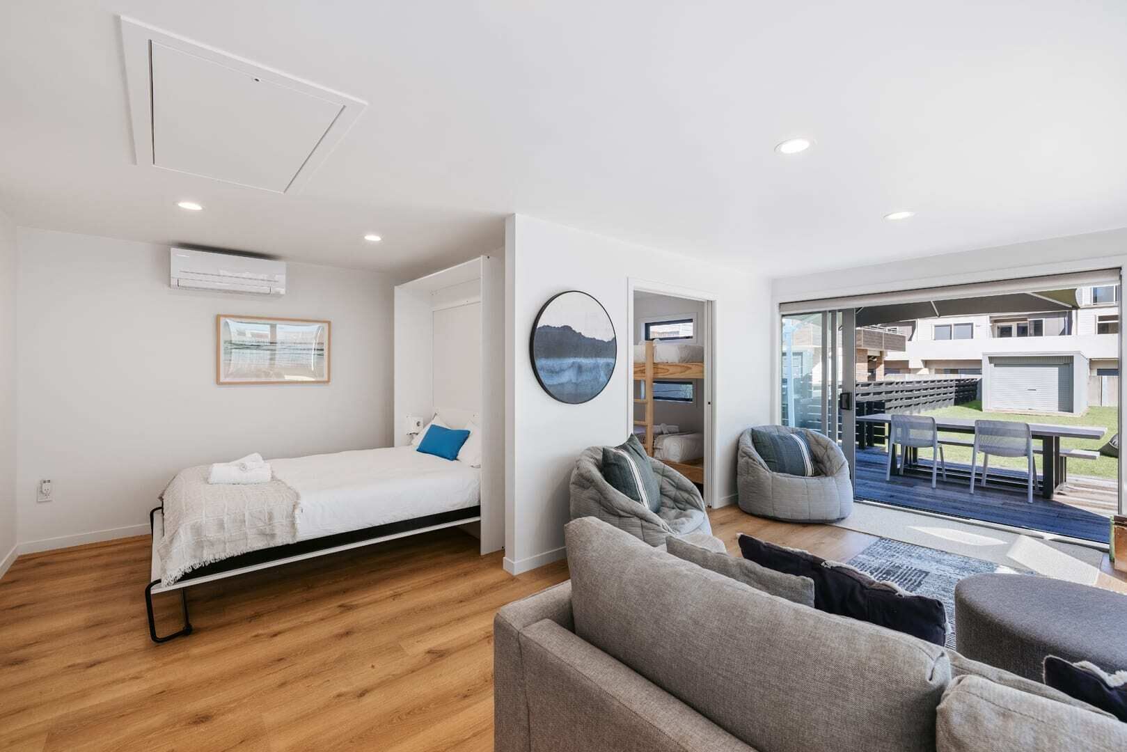 4 bedrooms, iron/ironing board, travel crib, WiFi