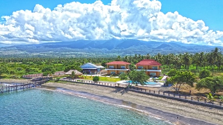Aerial view. Bayview Beach Resort East Lombok