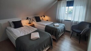 Habitación básica con 1 cama matrimonial o 2 individuales