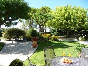 Restauration en plein air