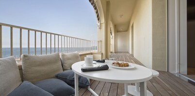 Seafront Suite with Sea View Living Terrace in the Heart of Riccione