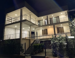 Fassade der Unterkunft