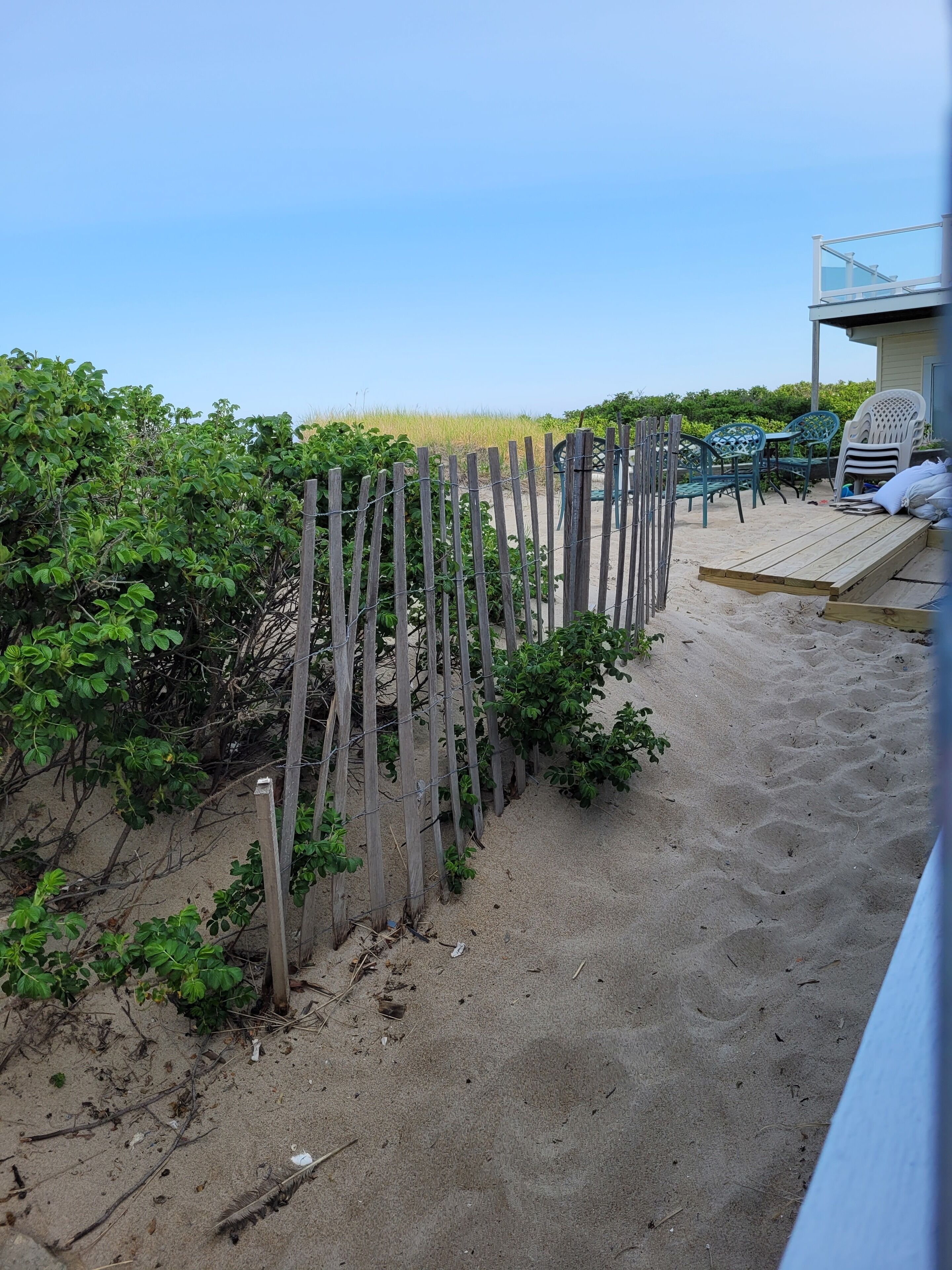 Newly renovated, 2 BR 2 BA only 32 steps off the beach!!!