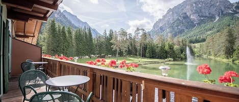 Camera panoramica, vista lago, lato lago | Terrazza/patio