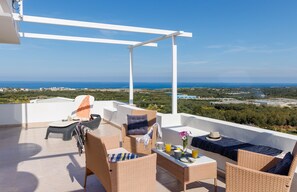 Property grounds - Rooftop loft with an amazing view (Malia)