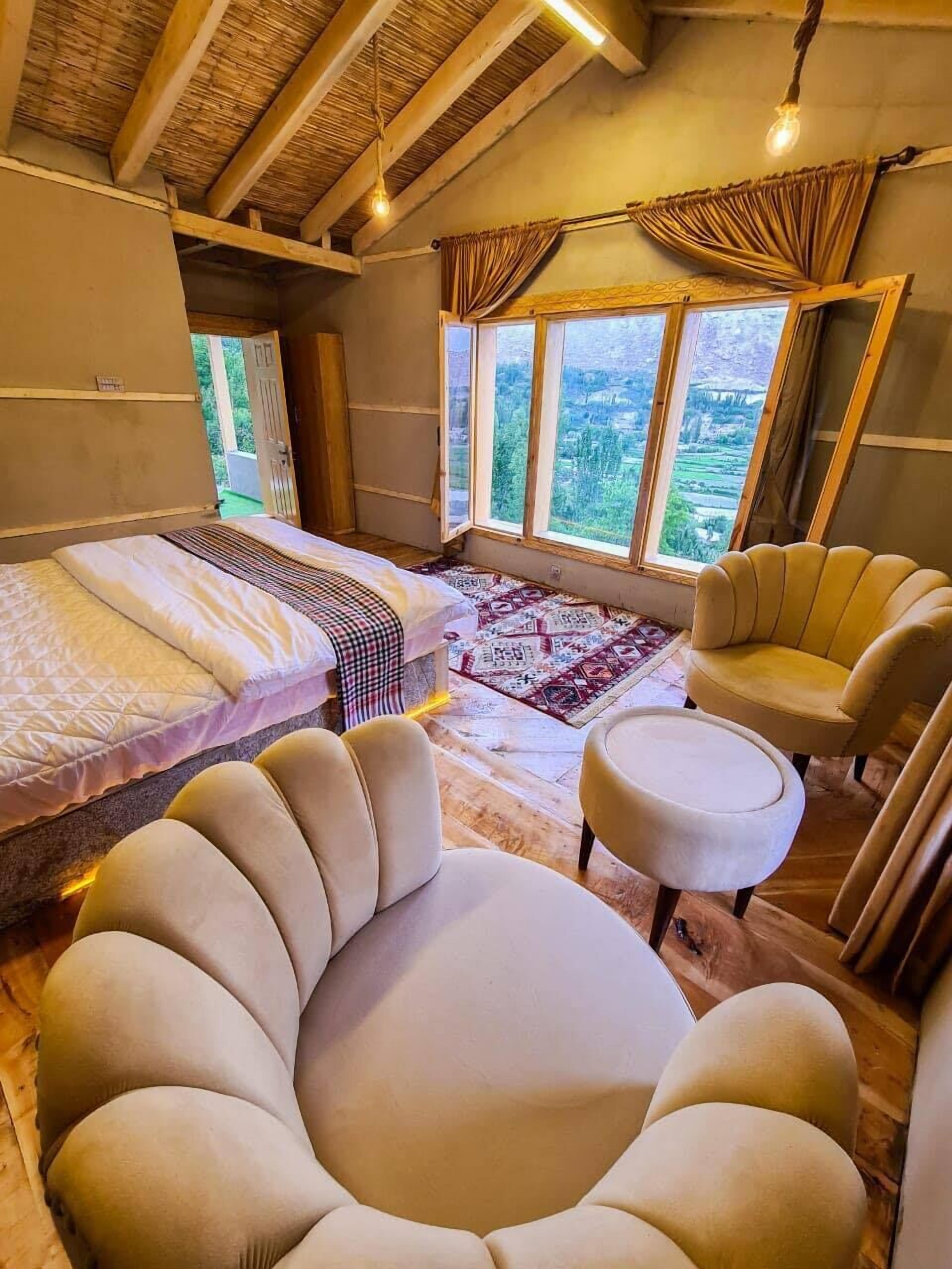 Deluxe dubbelrum | Strykjärn/strykbräda, gratis wi-fi och sängkläder