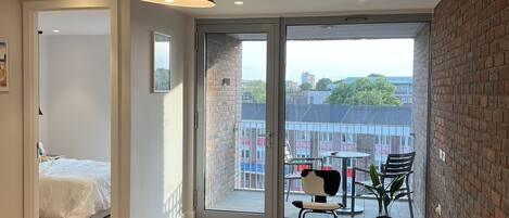 1 bedroom, iron/ironing board, bed sheets