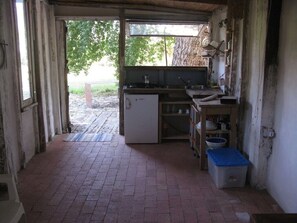 Private kitchen - Exclusive alternative to camping in the shade of ancient poplars (Palinuro)