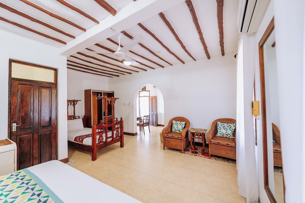 Habitació familiar, diversos llits, no fumadors, vistes al jardí | Llits addicionals