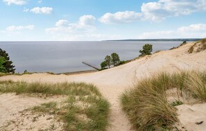 Tæt på stranden