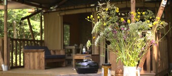 Luxury Safari Tent with Hot Tub