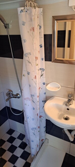 Apartament | Bany | Dutxa, tovalloles, sabó i xampú 