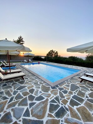 Pool - Luxury Sea Side Family Homes Near Lefkada Island (Βόνιτσα)