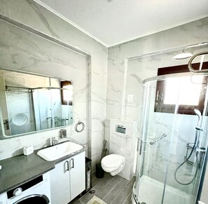 Bathroom - Luxury Sea Side Family Homes Near Lefkada Island (Βόνιτσα)