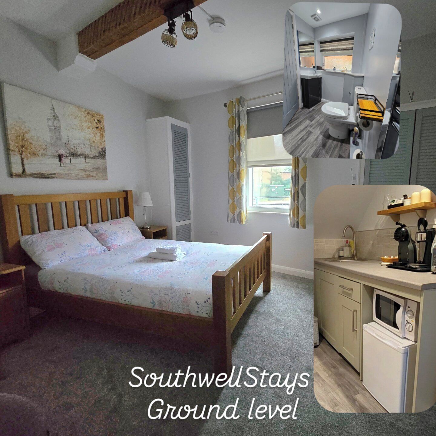 Classic Room, 1 Bedroom, Ensuite, City View (Ground Floor Room ) | Blackout curtains, soundproofing, iron/ironing board, free WiFi