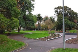 Overnatningsstedets område