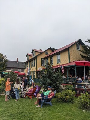 Framhlið gististaðar