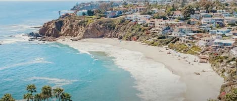 Sun loungers, beach towels