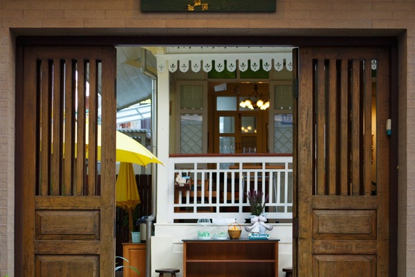 Fassade der Unterkunft