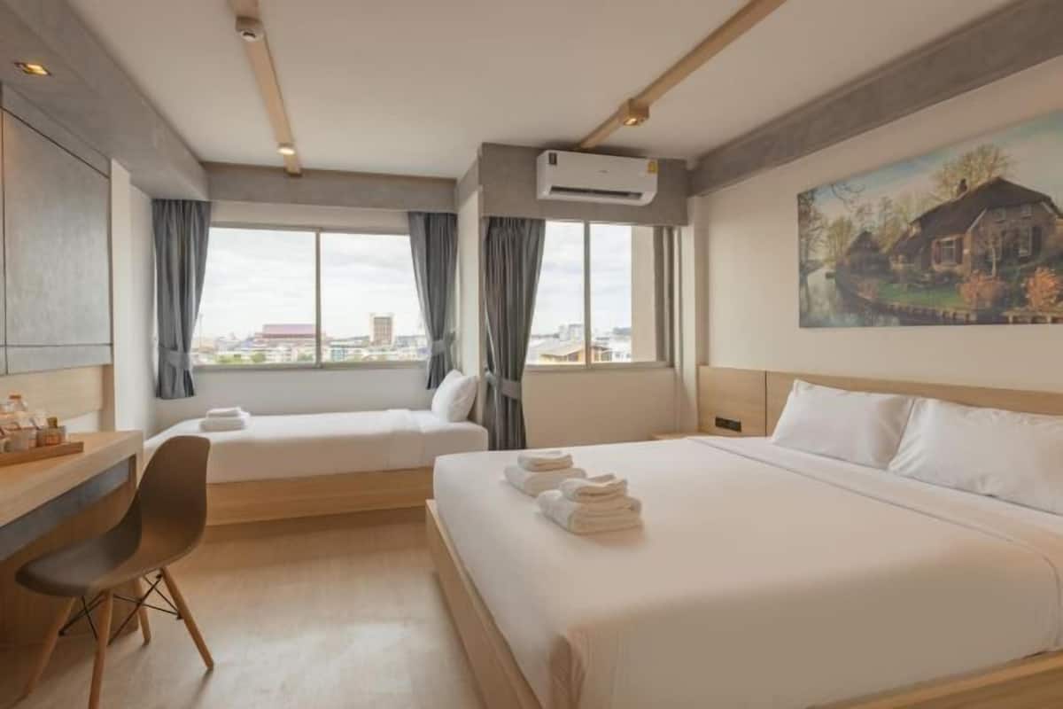 1 Schlafzimmer, kostenloses WLAN, Bettwäsche
