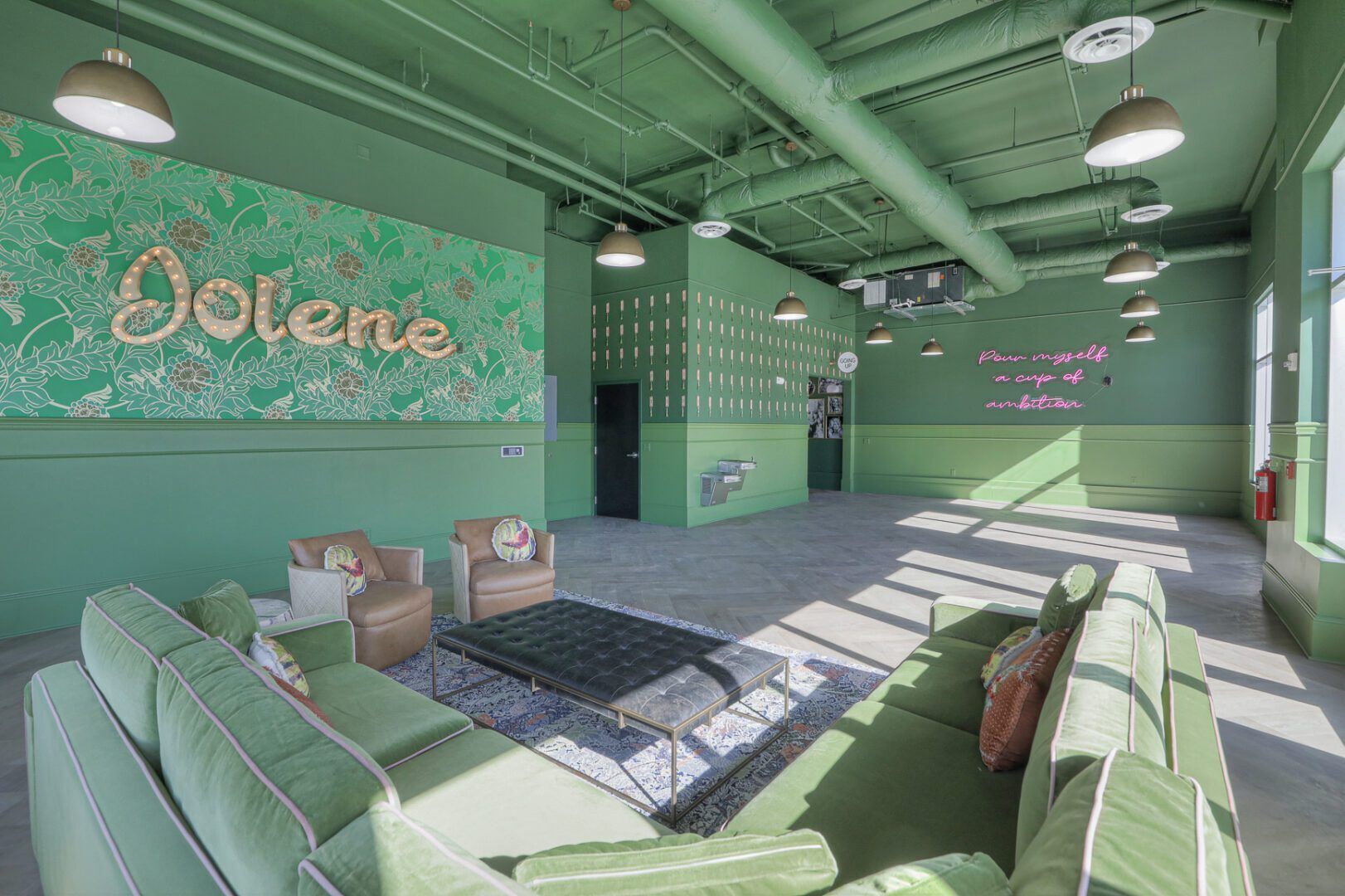 Khu tiếp khách ở sảnh