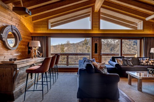 Chalet Flocon de Neige - jacuzzi - sauna - La Tzoumaz, 4 Vallees