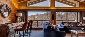 Chalet Flocon de Neige - jacuzzi - sauna - La Tzoumaz, 4 Vallees