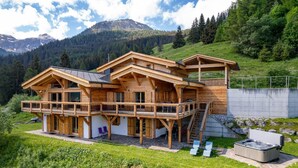 Exterior - Chalet Flocon de Neige - jacuzzi - sauna - La Tzoumaz, 4 Vallees (La Tzoumaz)