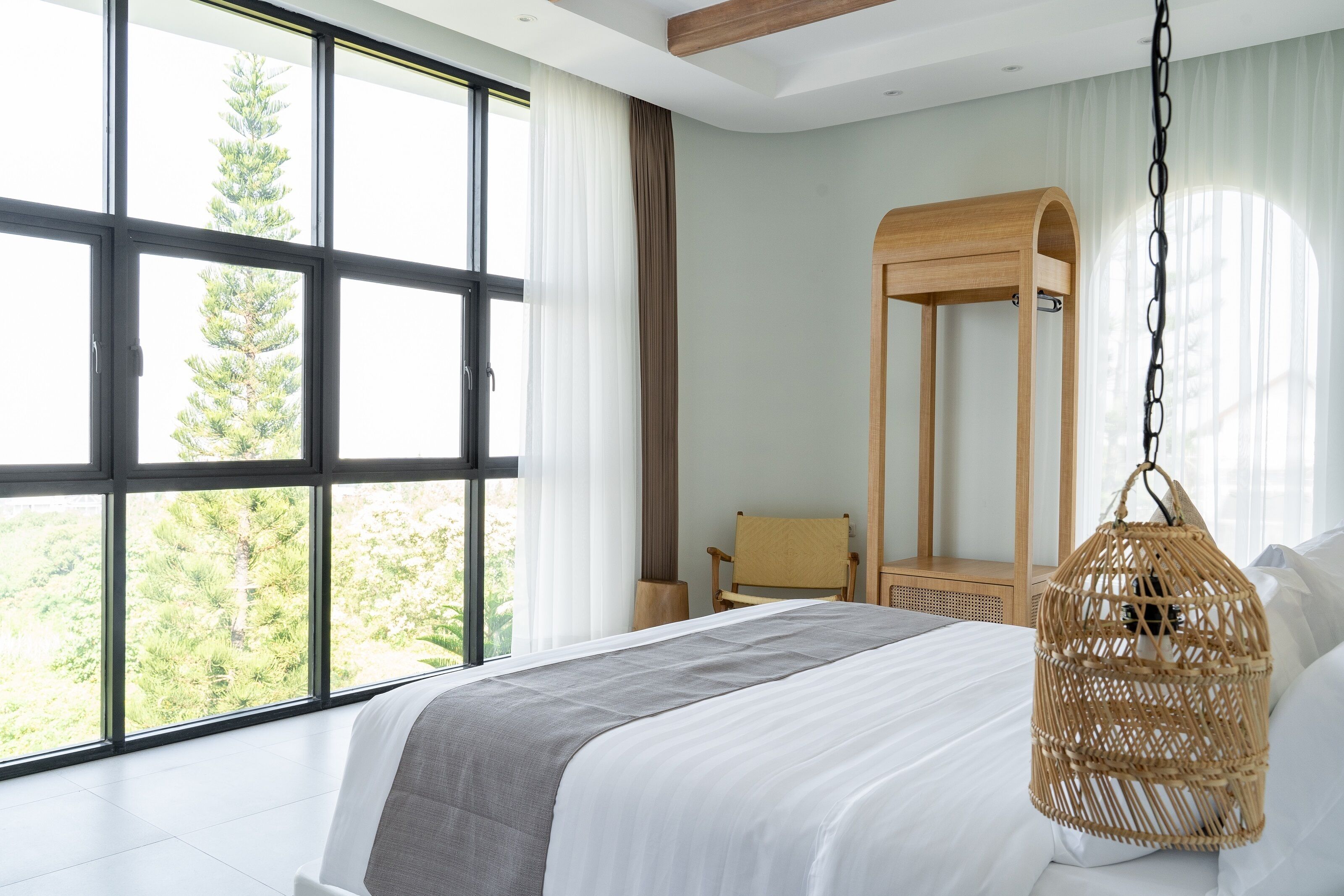 奢華別墅 | 獨特設計、熨斗/熨衫板、免費 Wi-Fi、床單