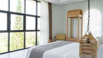 奢華別墅 | 獨特設計、熨斗/熨衫板、免費 Wi-Fi、床單