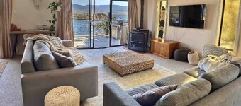 Waterfront with Lake and Mountain views