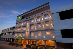 Façade de l’hébergement