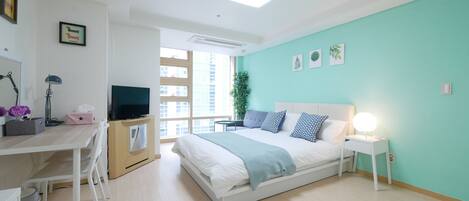 1 間睡房、熨斗/熨衫板、Wi-Fi、床單