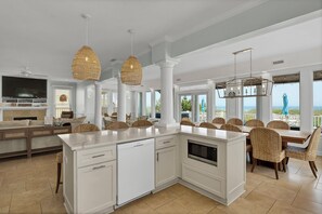 Interior - Moondance | Oceanfront | Private Heated Pool & Hot Tub (North Topsail Beach)