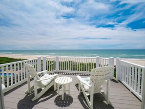 Property grounds - Moondance | Oceanfront | Private Heated Pool & Hot Tub (North Topsail Beach)