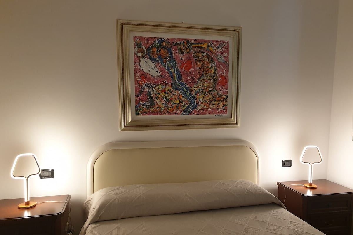 Deluxe Double Room | Frette Italian sheets, premium bedding, memory foam beds, desk