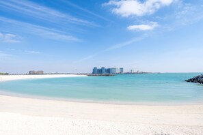 Private beach