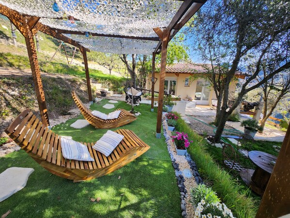 Enceinte de l’hébergement