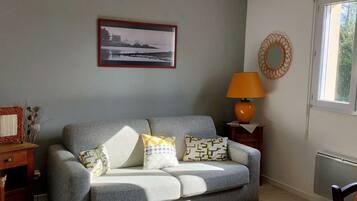 Televisie en een open haard