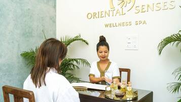 Salas de tratamiento para parejas y baño de vapor