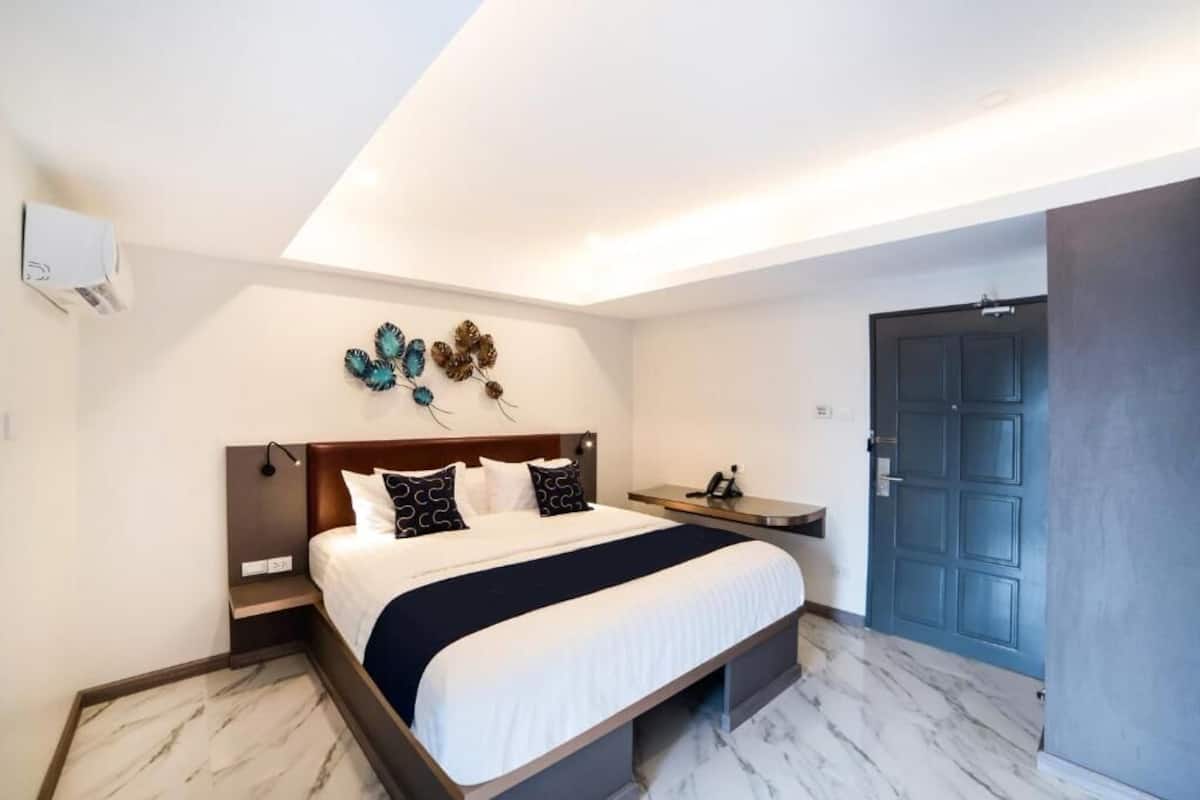 Habitación estándar doble | Caja fuerte, escritorio, sistema de insonorización y wifi gratis