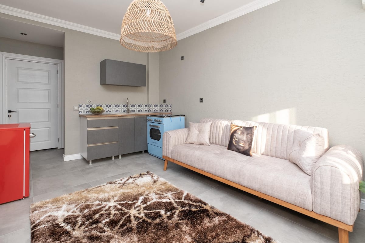 Appartement, 1 slaapkamer | 2 slaapkamers, een kluis op de kamer, geluiddichte muren