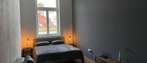 1 soverom, strykejern/-brett, wi-fi og sengetøy